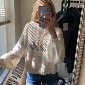 MINKPINK Knit Hoodie 💞